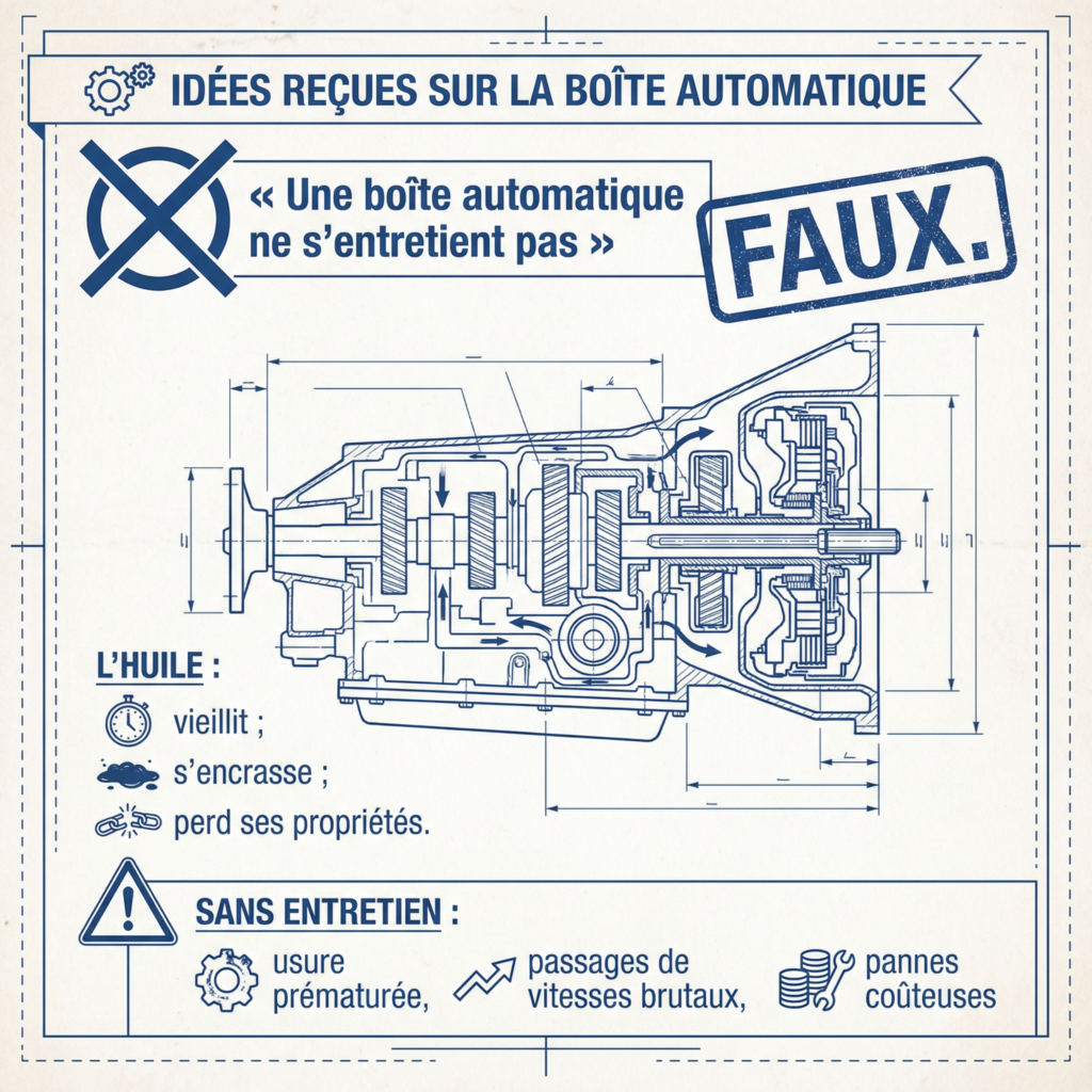 idées reçues sur la boîte automatique