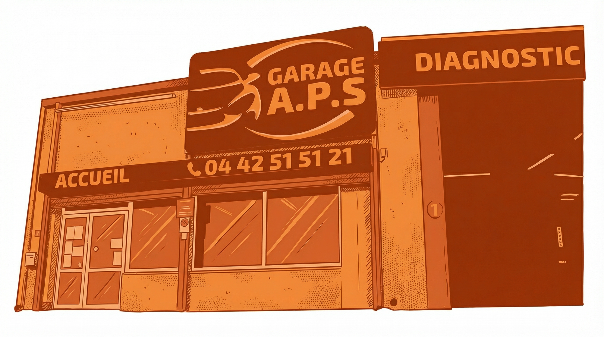 Garage APS check-up auto