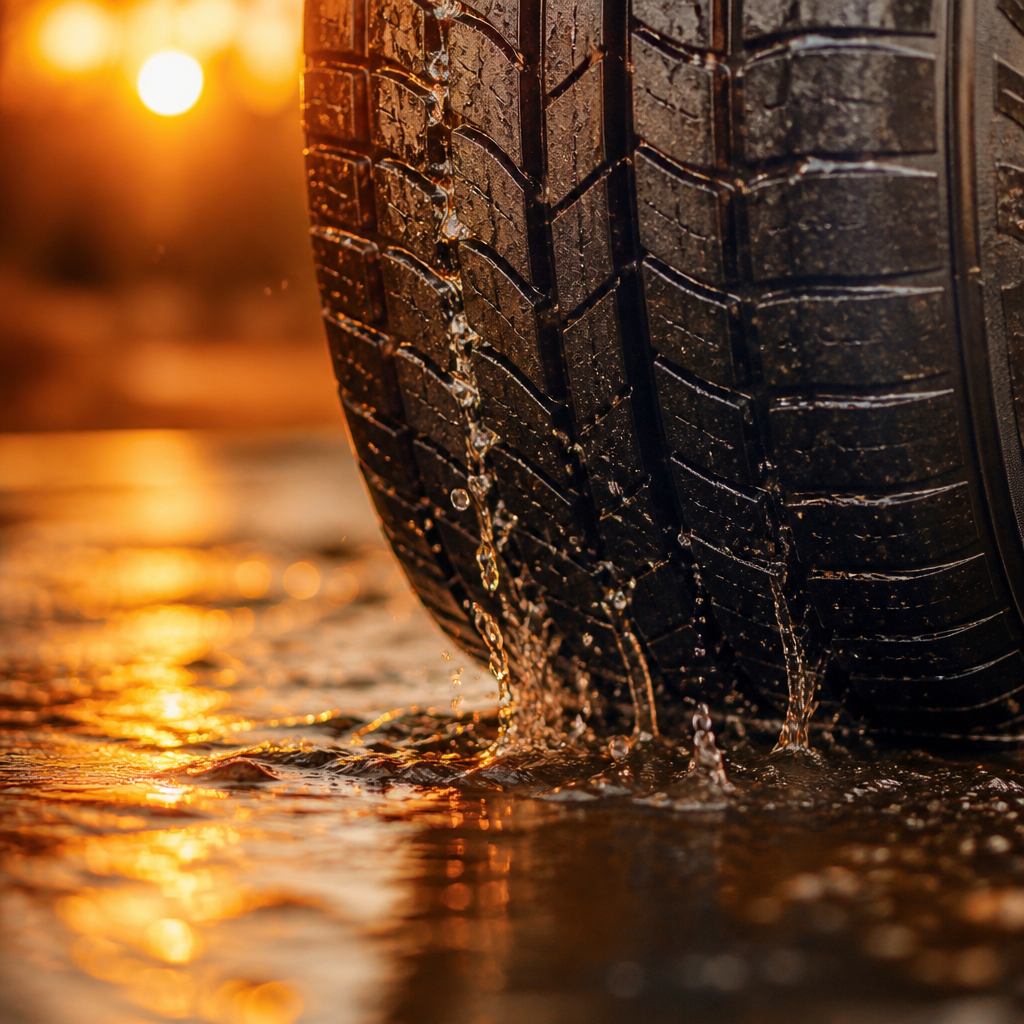vérifier sa voiture en automne et surtout ses pneus